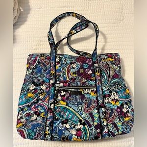 Paint the town paisley Mickey & Minnie Vera Tote